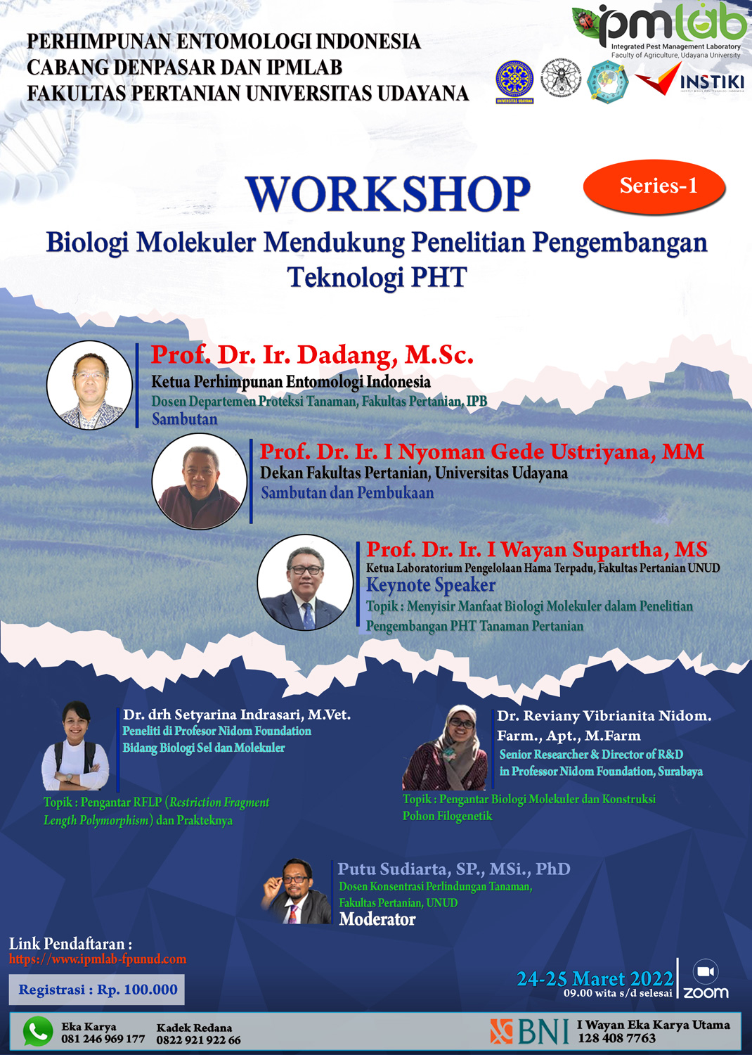 Workshop : Biologi Molekuler Mendukung Penelitian Pembangunan Teknologi PHT